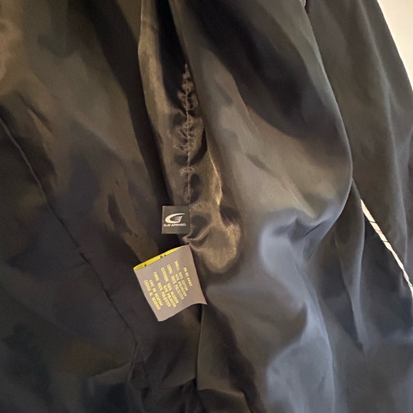 NWOT Kenneth Cole Reaction black trench double-breasted coat in a size M - Picture 9 of 11